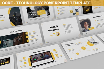 Core - Technology Powerpoint Template