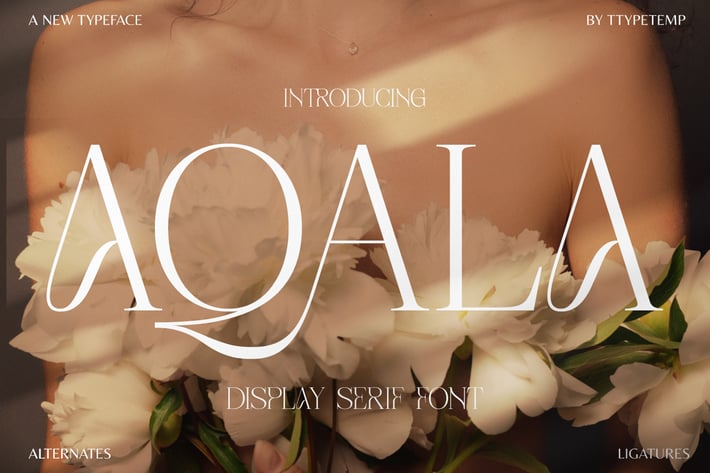 Aqala Display Font