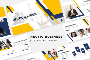 Hectic Business - Powerpoint Template