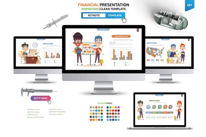 Financial Keynote Presentation Templates