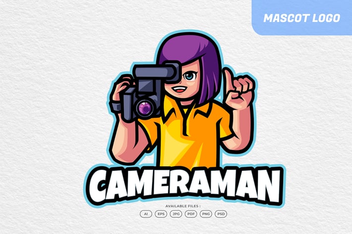 Video Operator Camera Logo