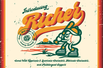 Richer - Vintage Bold Script Font