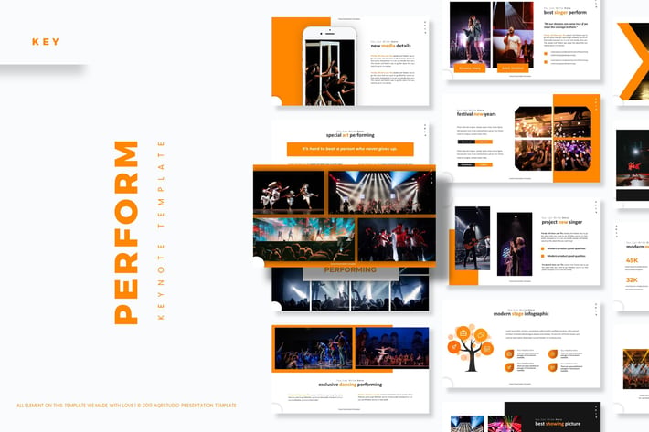Perform - Keynote Template