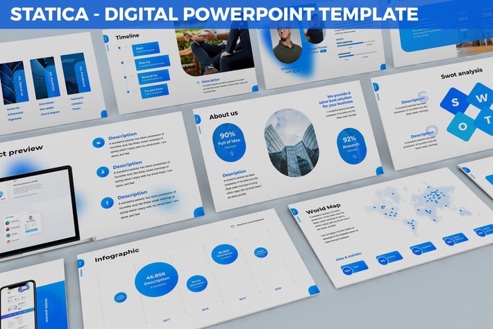 Statica - Digital Powerpoint Template