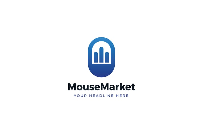 Mouse Market Logo Template