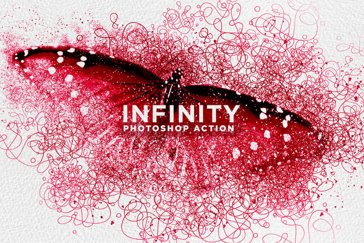 Infinity-Infinite Line Photoshop Action