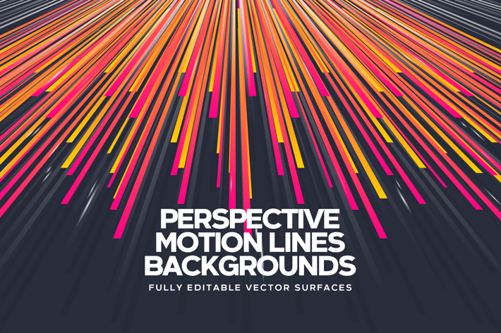 Perspective Motion Lines Backgrounds