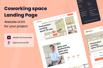 Coworking Space - Landing Page