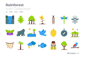Rainforest Color Icon