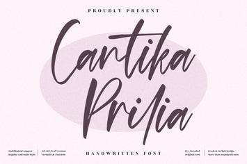 Cantika Prilia Handwritten Script
