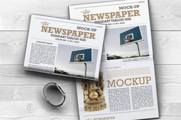 Newspaper Mock-up