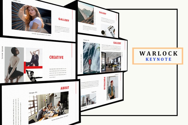 Warlock Minimal - Keynote Template