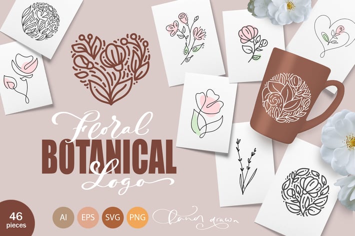 Floral Botanical Logo