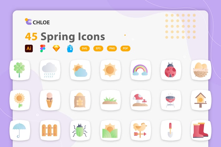 Chloe - Spring Icons