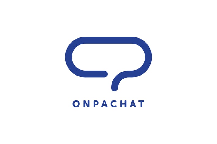 OnpaChat Logo Template