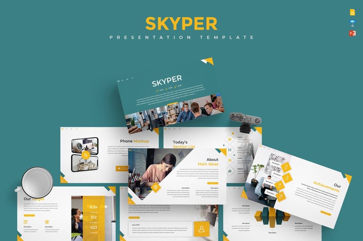 Skyper - Presentation Template