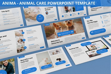 Anima - Animal Care Powerpoint Template