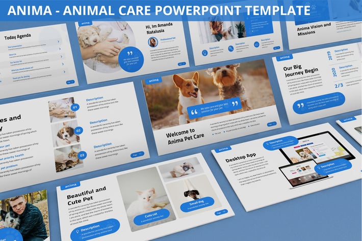 Anima - Animal Care Powerpoint Template