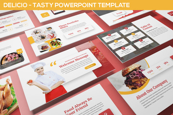 Delicio - Tasty Powerpoint Template