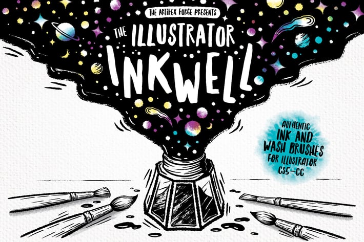 The Illustrator Ink Well | Brushes