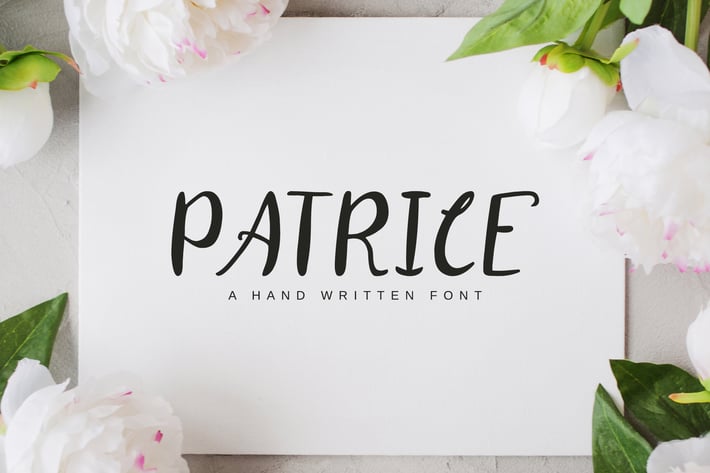 Patrice Script Font