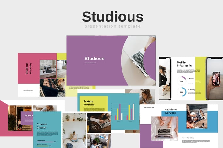 Studious - Workspace Keynote Template