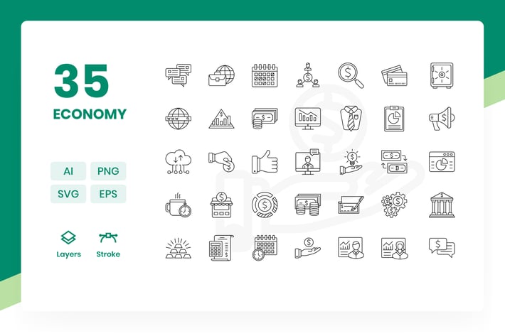 Economy - Icons Pack (vol.2)
