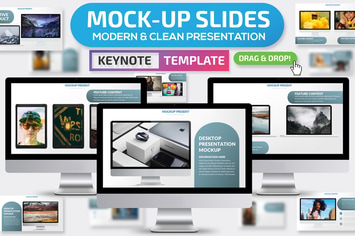 Mock-up Keynote Presentation Template