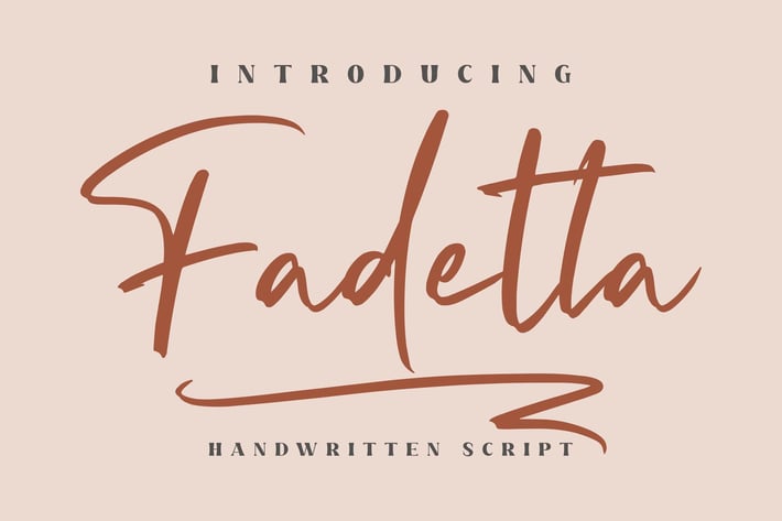 Fadetta Signature Script