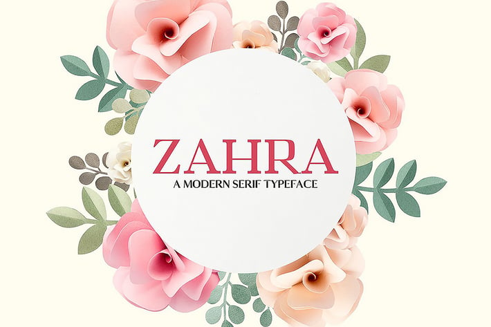 Zahra Serif Typeface