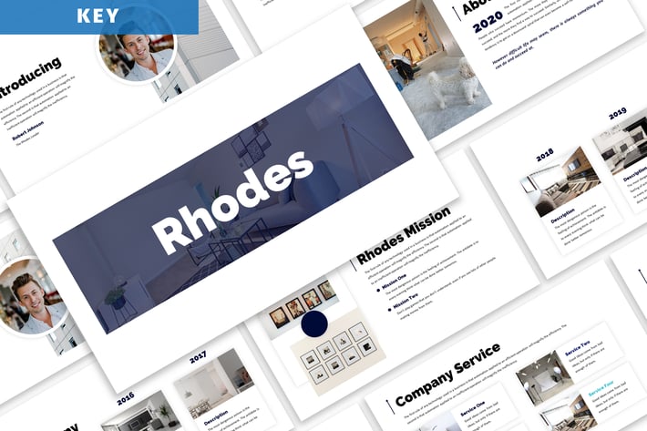 Rhodes - Business Keynote Template