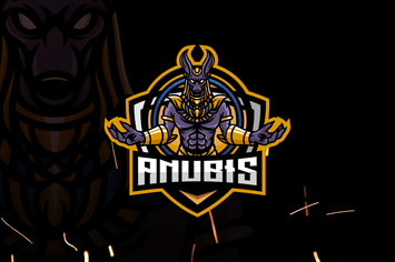 Anubis Esports - Mascot & Esport Logo