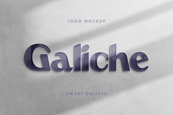 Glass Vision Logo Mockup