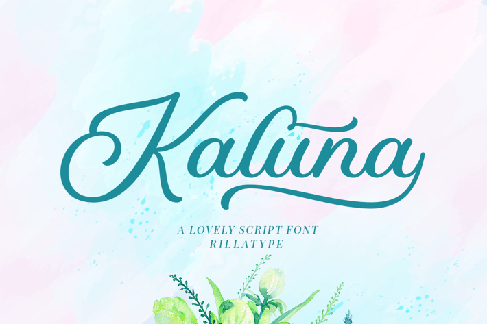 Kaluna Lovely Script