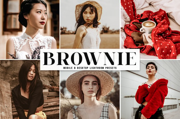 Brownie Mobile & Desktop Lightroom Presets