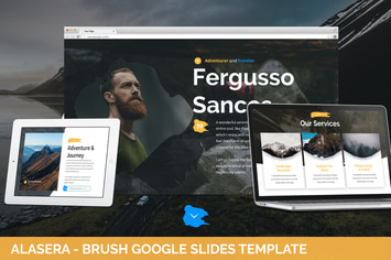 Alasera - Brush Google Slides Template