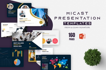 Micast Corporate Business PowerPoint Presentation 