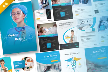 Medipro Portrait Medical PowerPoint Template