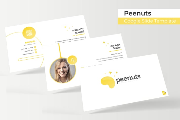 Peenuts - Google Slide Template