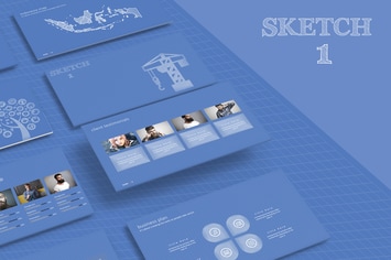  SKETCH 1 Powerpoint Template