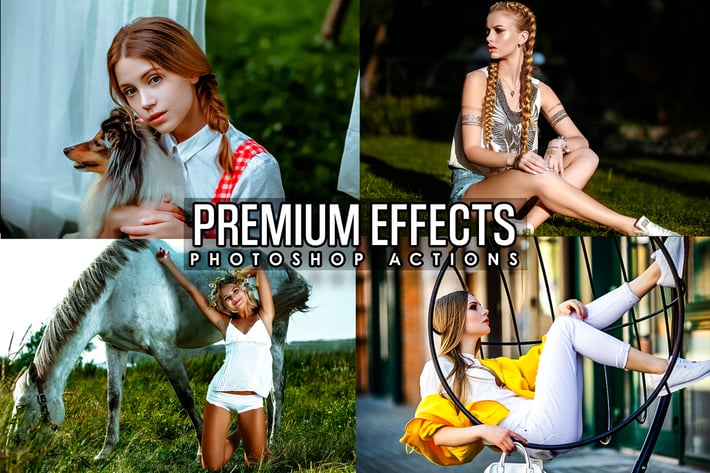 Premium Effects Photoshop Actions