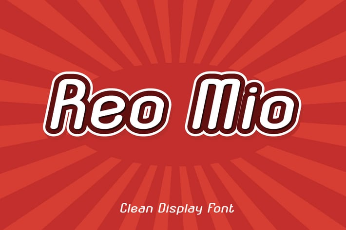 Reo Mio - Modern Display Font
