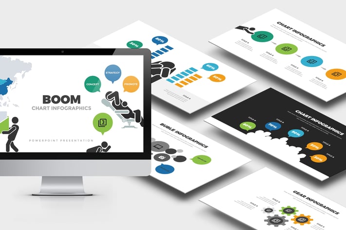 Boom : Charts Infographics Analytics Powerpoint