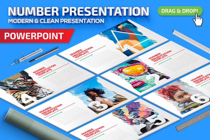 Number Slides Powerpoint Presentation