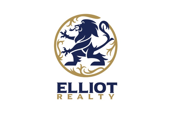 Heraldic Royal Lion Emblem Logo 2.0