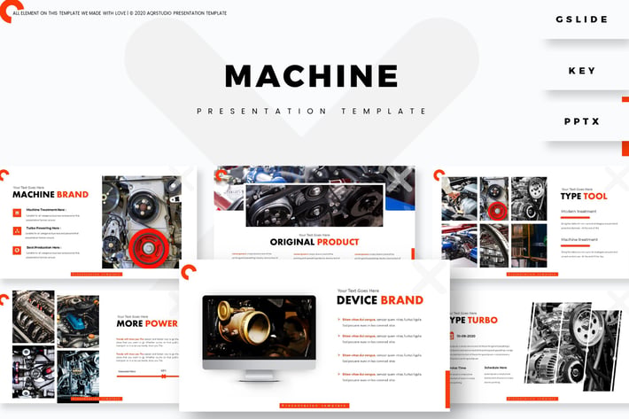 Machine - Presentation Template