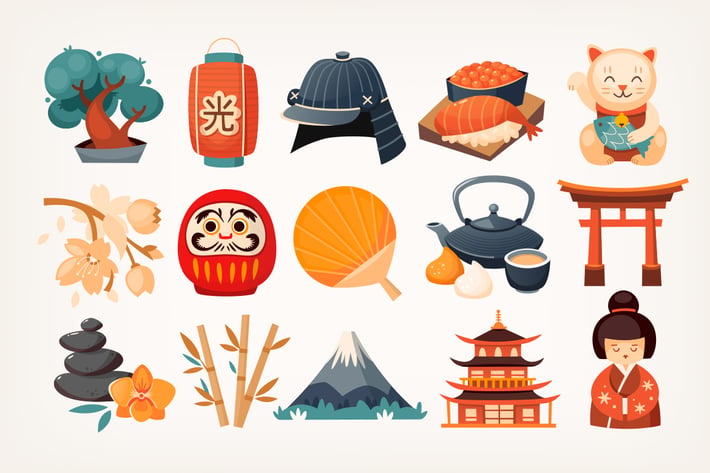 Japanese stickers