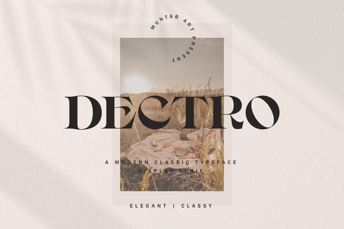 Dectro | Serif Display