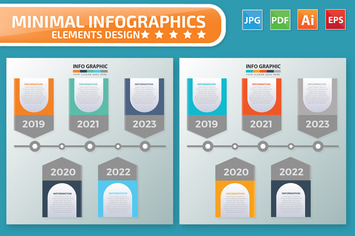Timeline Infographic Elements