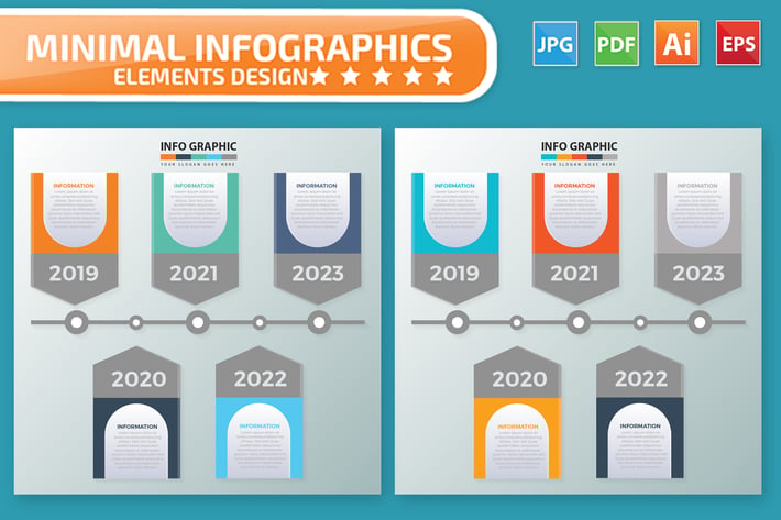 Timeline Infographic Elements